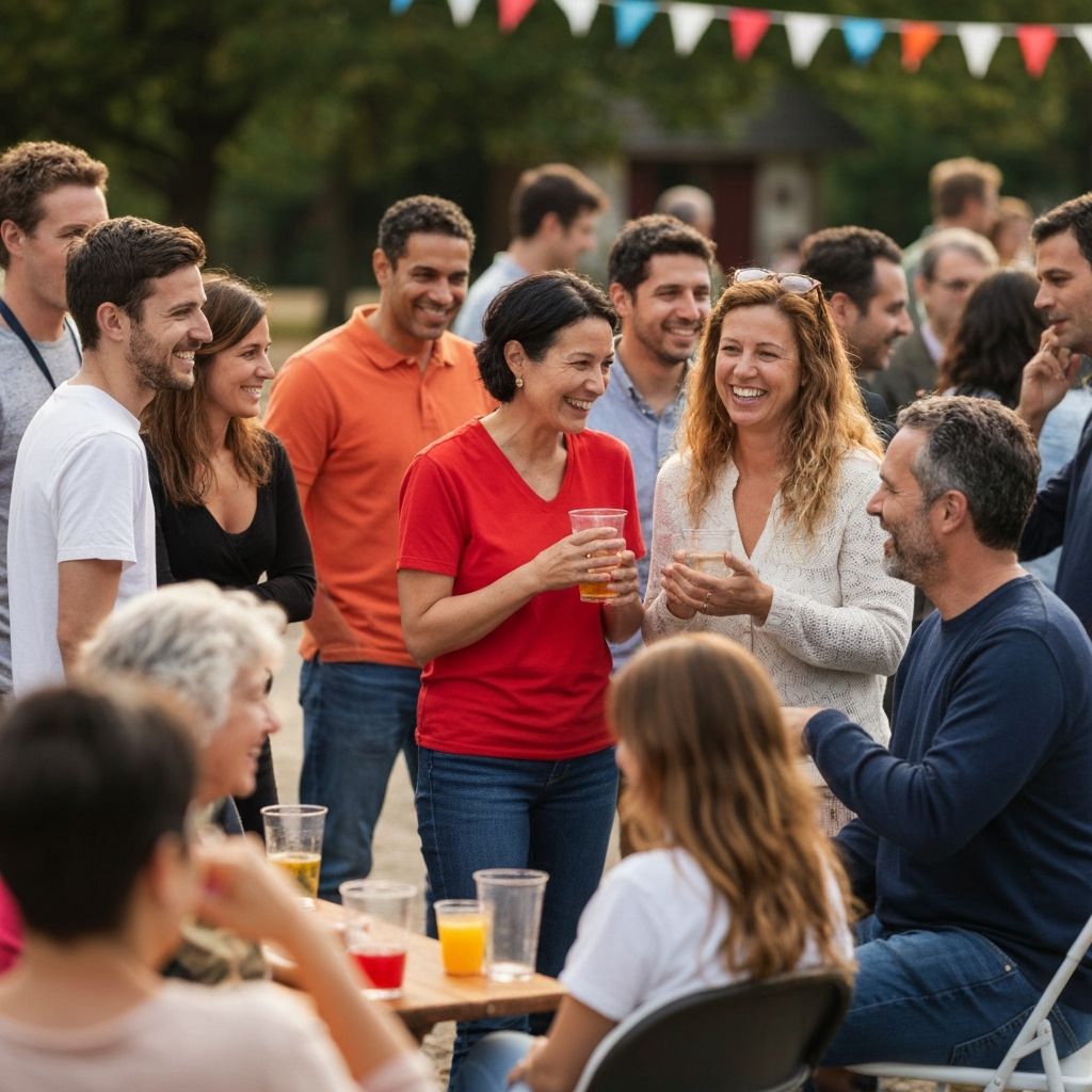 Community gathering and support